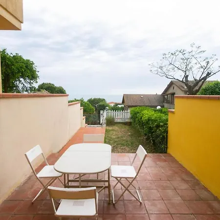 M445 - Marcelli, Trilocale Vista Mare Con Giardino Marcelli